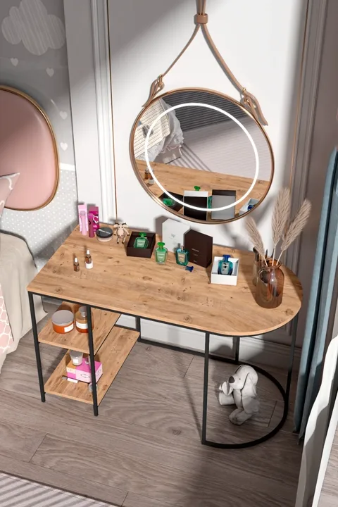 Dolunay Desk - Brown