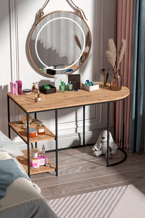 Dolunay Desk - Brown