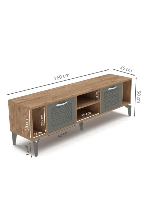 TV Unit - Metallic