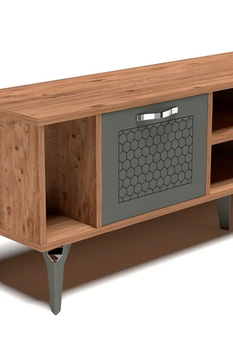 TV Unit - Metallic