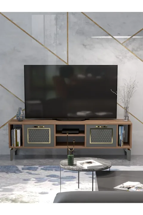 TV Unit - Brown