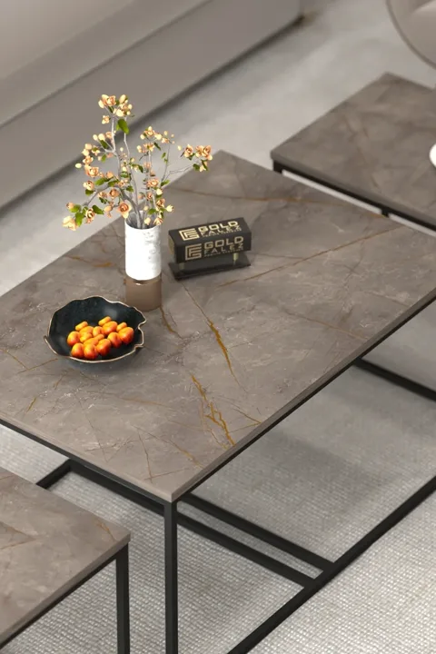 Flora Coffee & Nesting Table Set - Multicolour