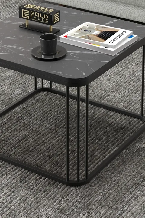 Alize Square Coffee Table - Black