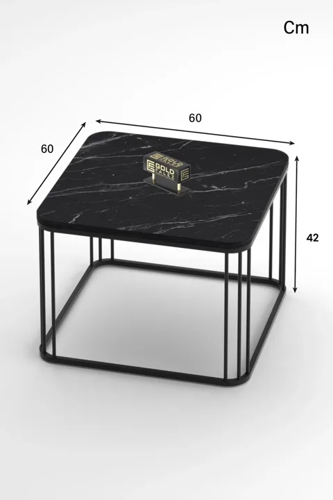 Alize Square Coffee Table - Black
