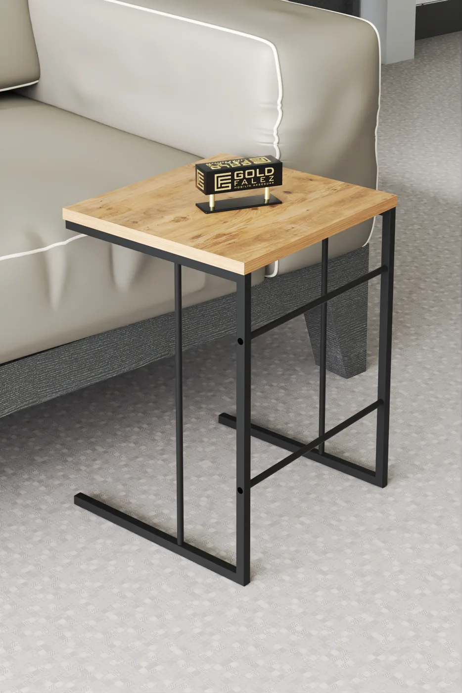 Solo 3-Piece Square Nesting Table Set - Atlantic Pine