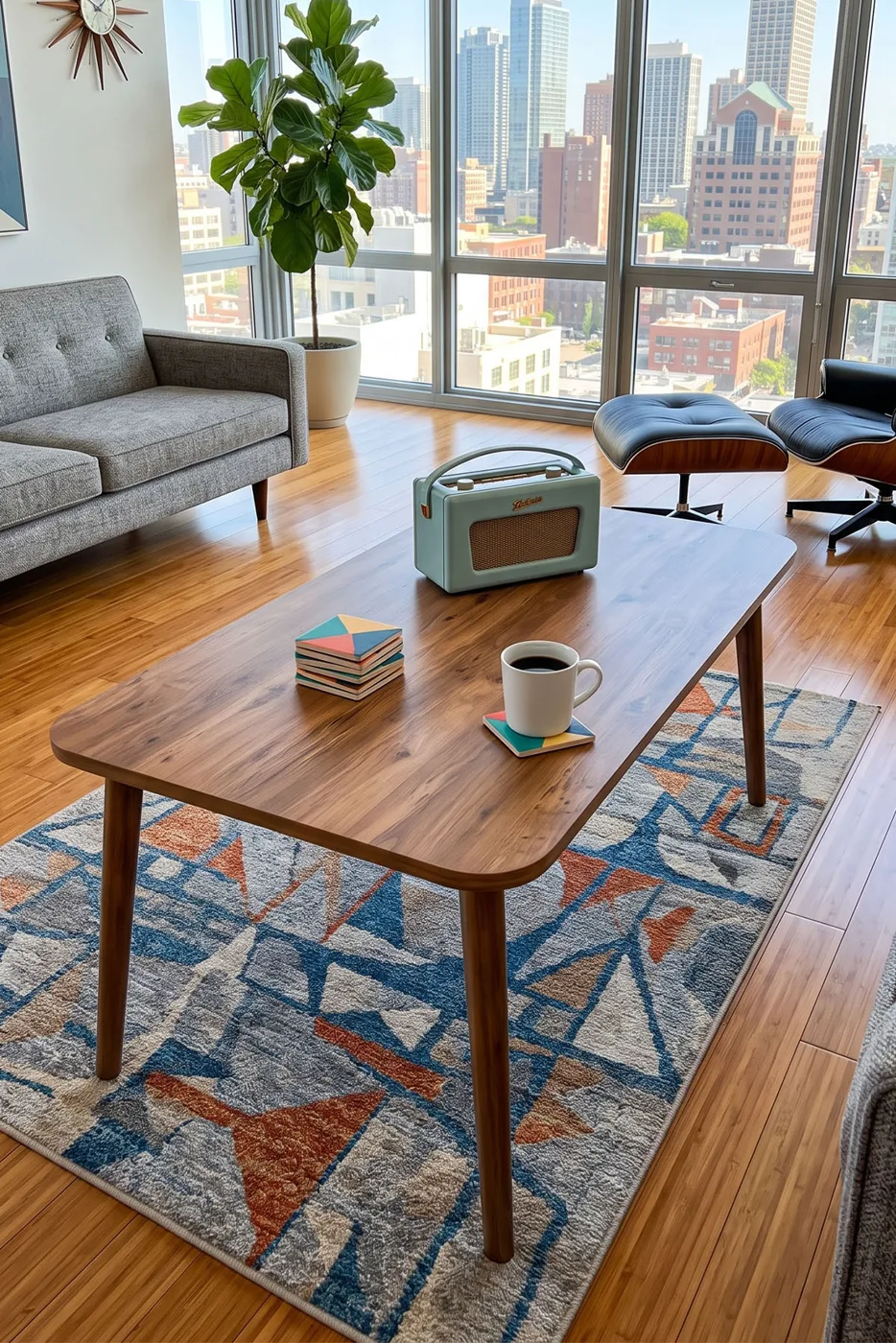 Torna Square Coffee Table - Atlantic Pine