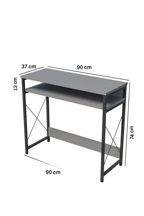 School Study Desk - White