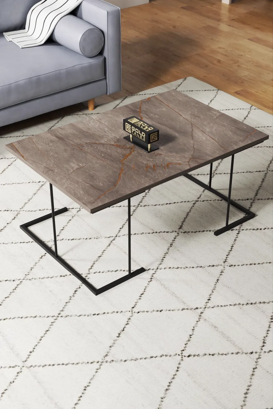 Solo 3-Piece Coffee & Nesting Table Set - Gordion