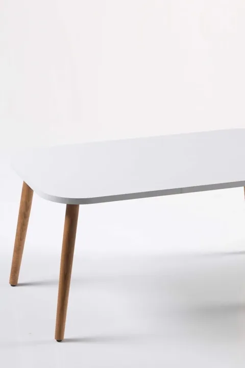 Torna Square Coffee Table - White