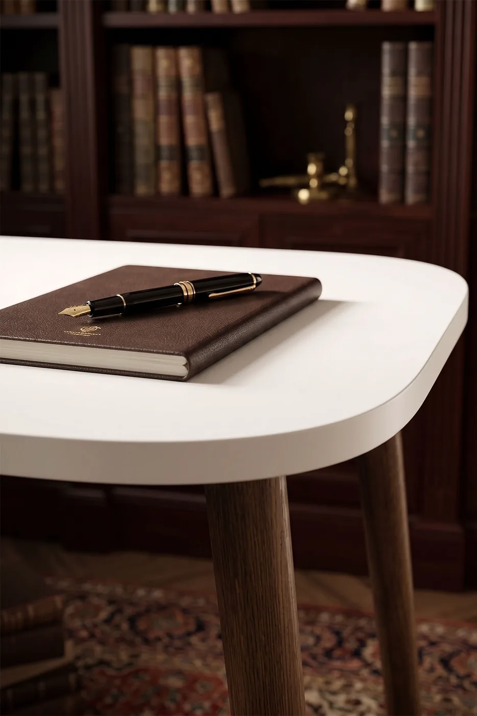 Torna Square Coffee Table - White