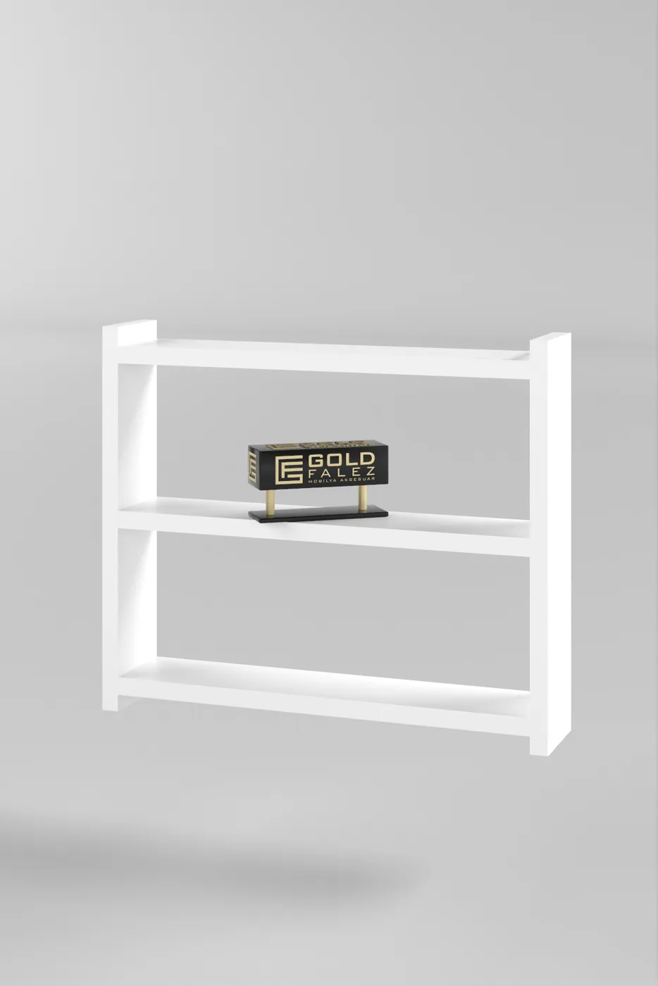 3-Shelf Countertop Kitchen & Bathroom Organiser - White