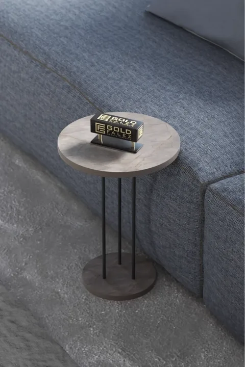 Terra 3-Piece Round Nesting Table Set - Gordion