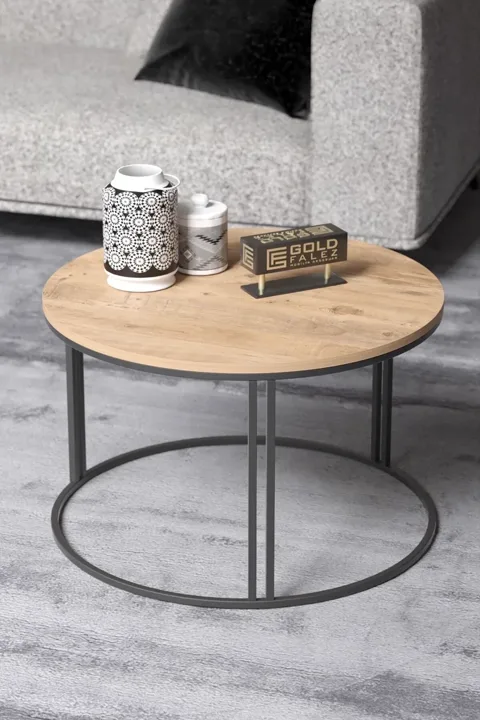 Special Round Coffee Table - Walnut
