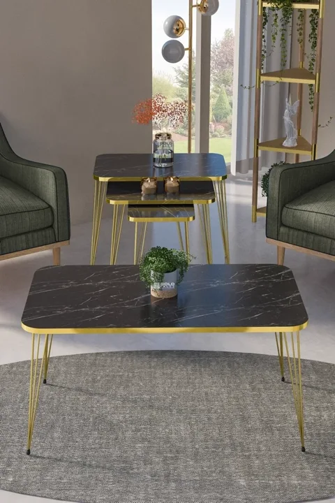 Noir effet marbre