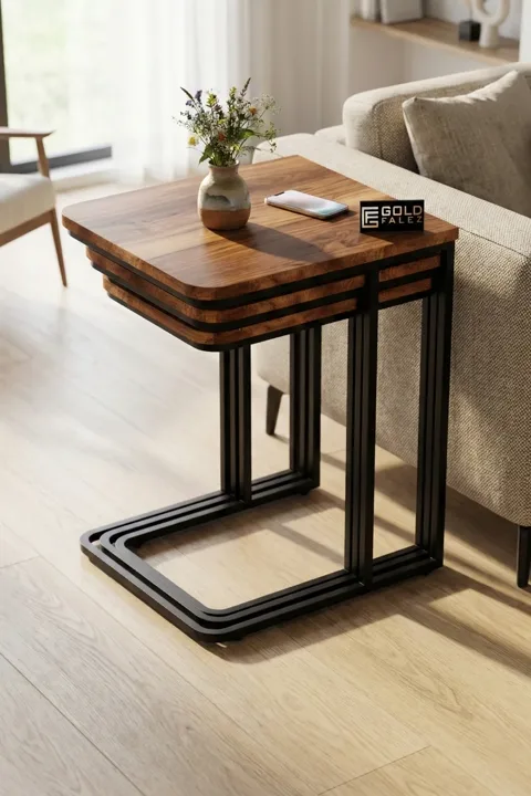 Nesting Table - Oak - Multicolour