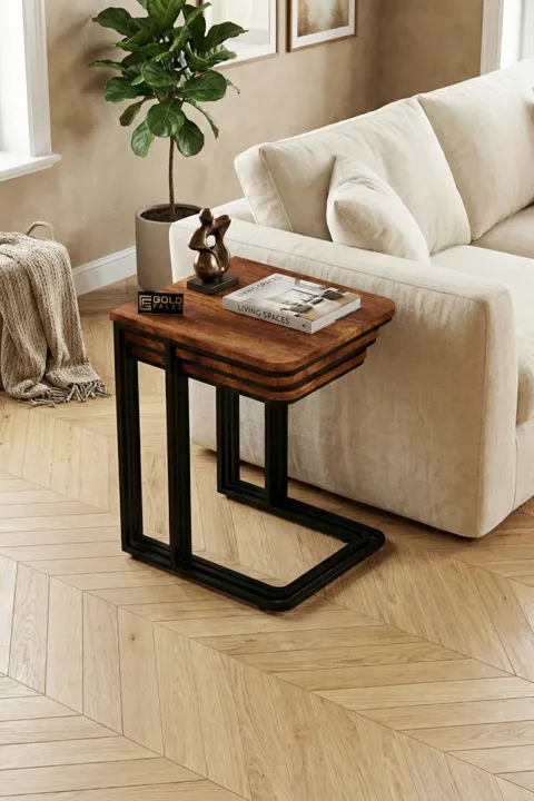 Nesting Table - Oak - Multicolour