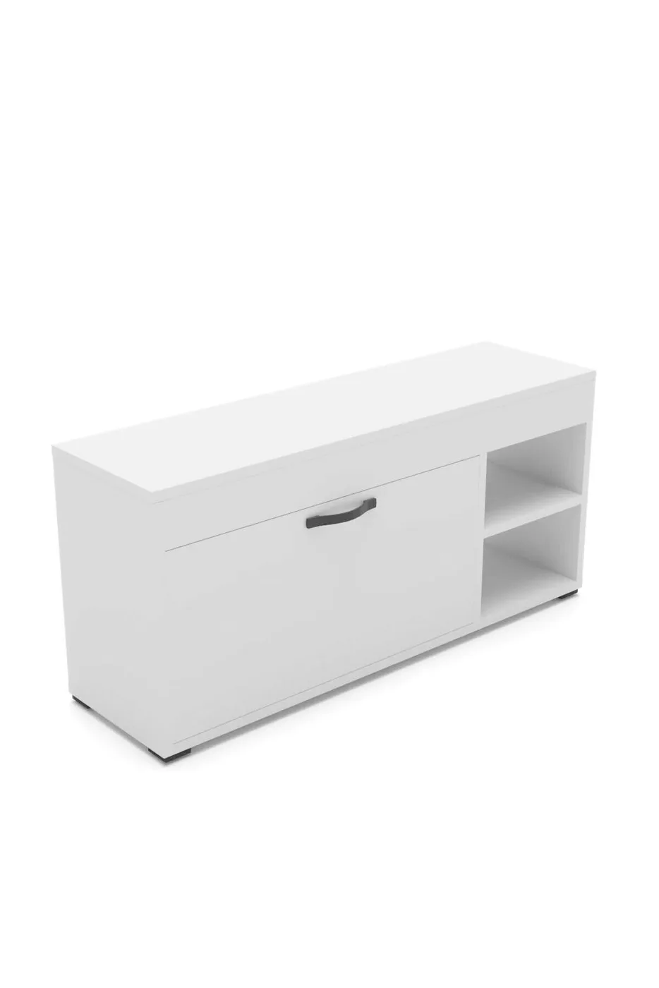 MD Shoe Cabinet White 90 cm