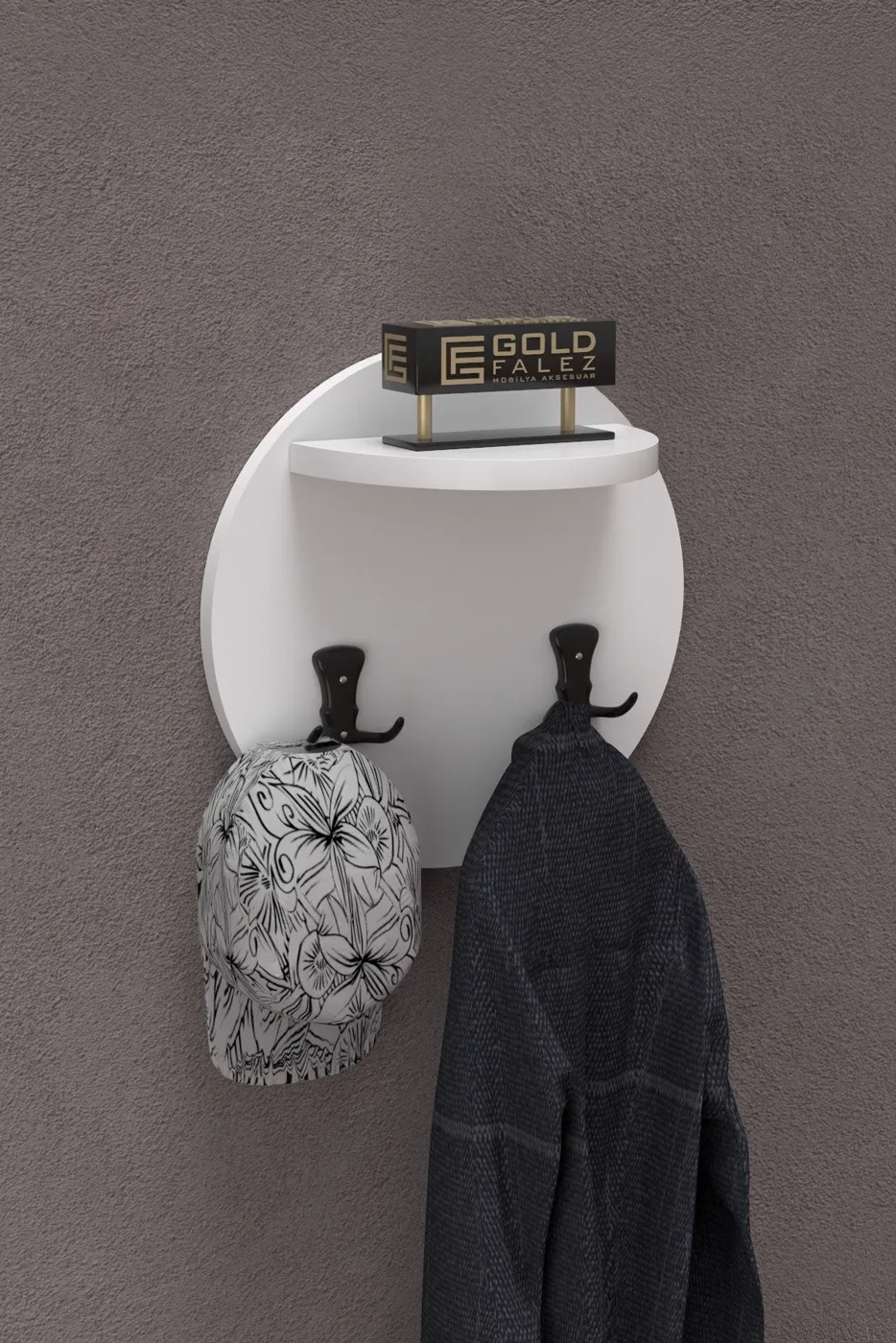 Ilkal Wall Hanger White