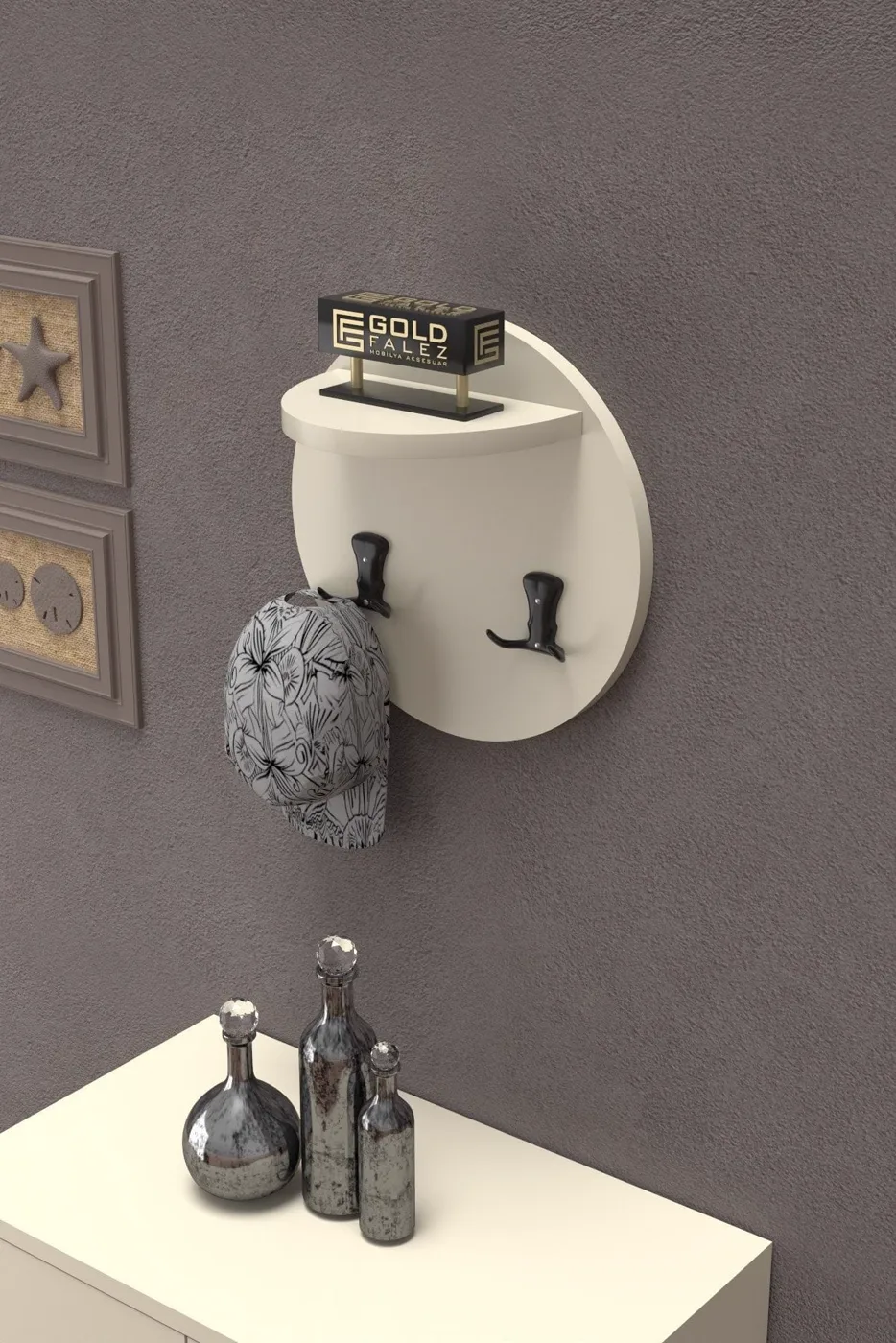 MD Wall Hanger Cream Beige