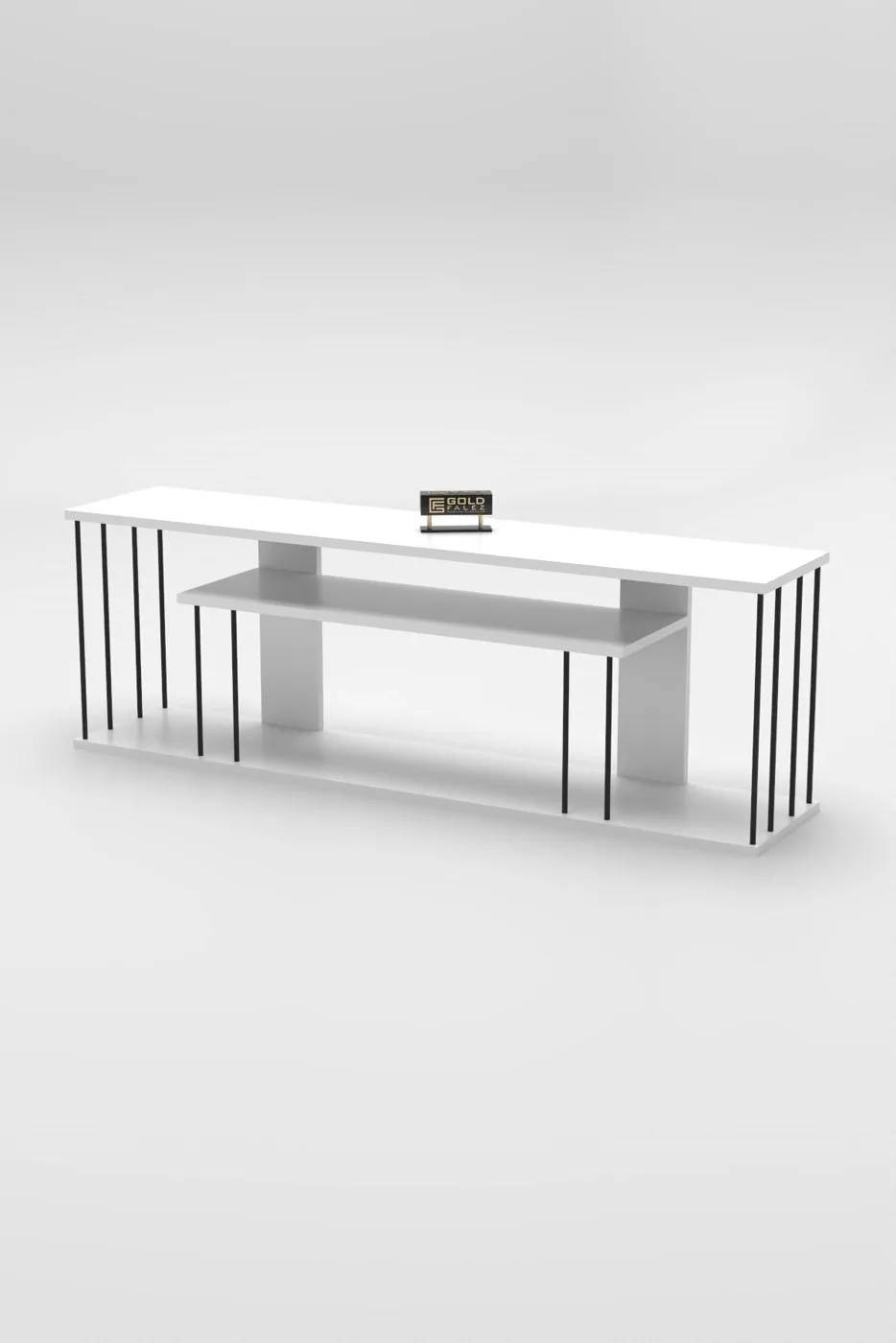 MD Gzd Plus TV Unit White 140 cm