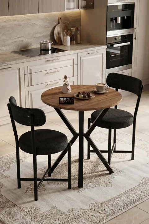 MD Teddy Table Set Multi-Colour Grey 70 cm