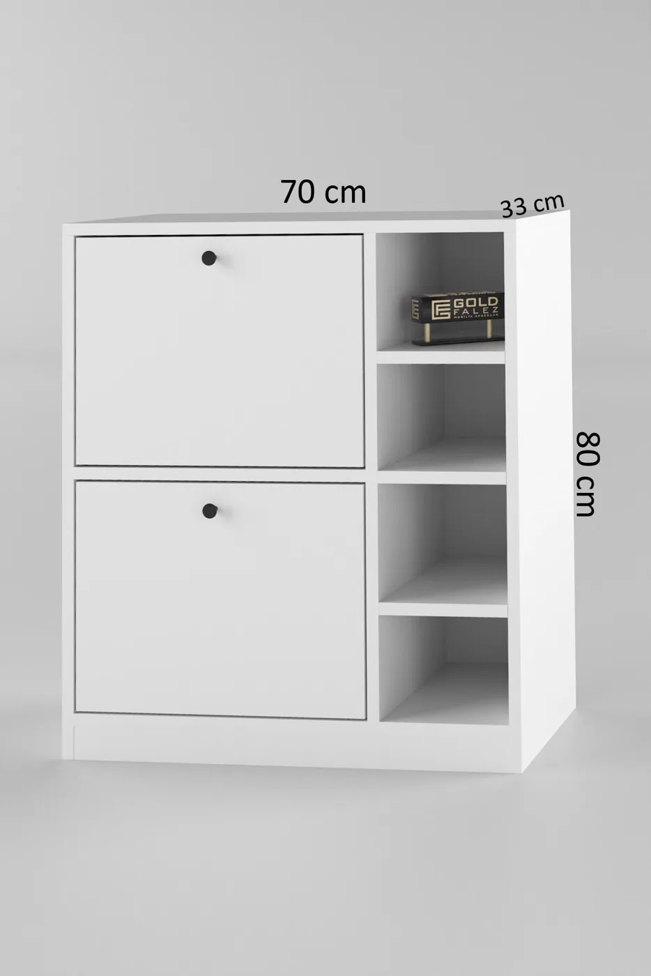 MD Coffee Corner Cabinet White