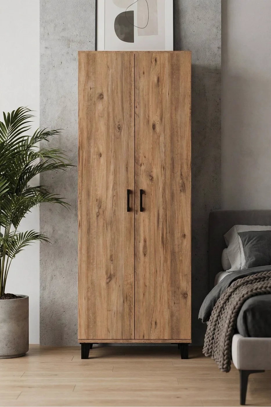 MD 8-Compartment Pantry Cabinet Atlantic 70 cm