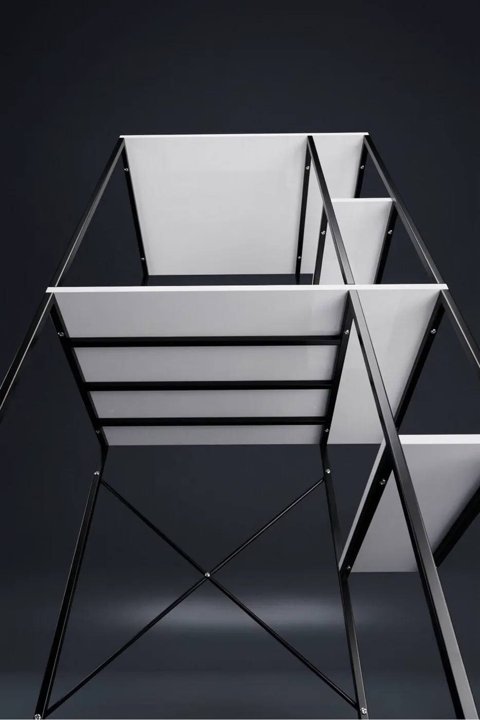 Washing Machine Cabinet with Side Shelves Metal Bathroom Organiser Multi-Tier Organiser 264 Black