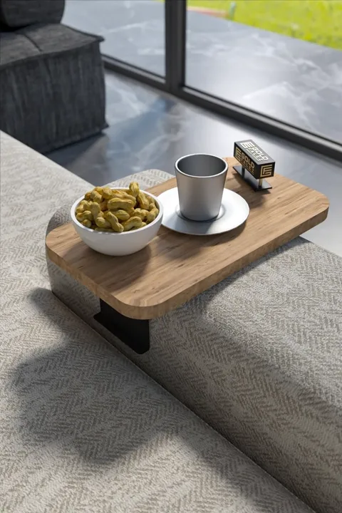 MD C-Table Side Table Pine Coffee