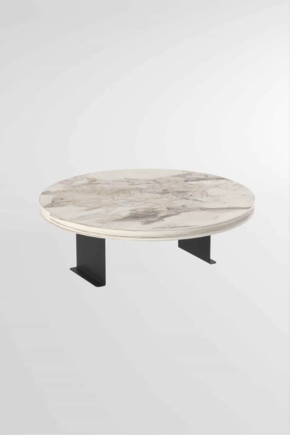 MD Efes Sofa Side Tray Table White 2-piece