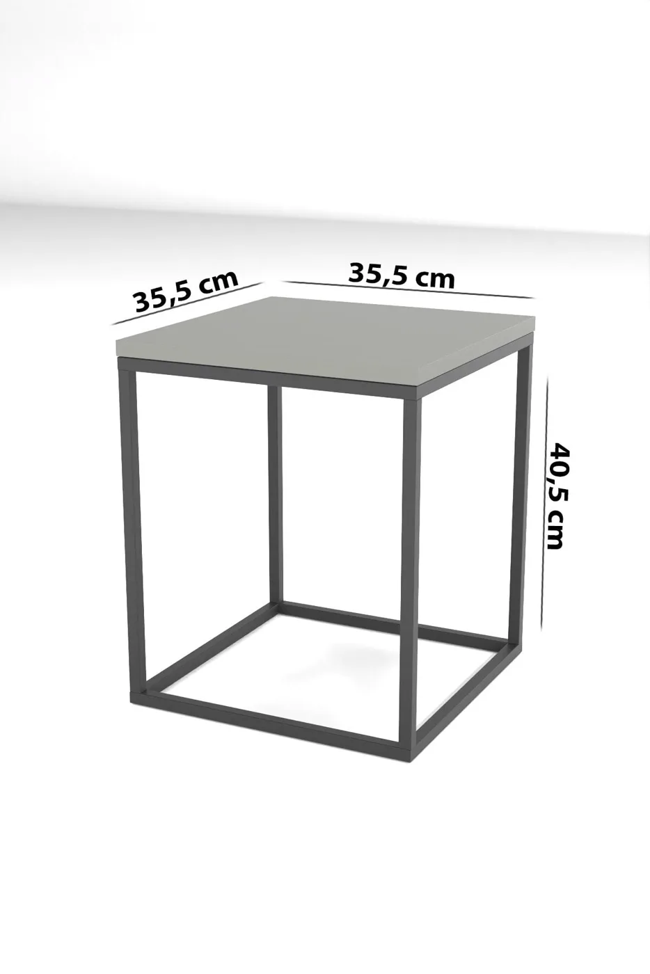 MD Gold Bendir Black 5-Piece Table Set