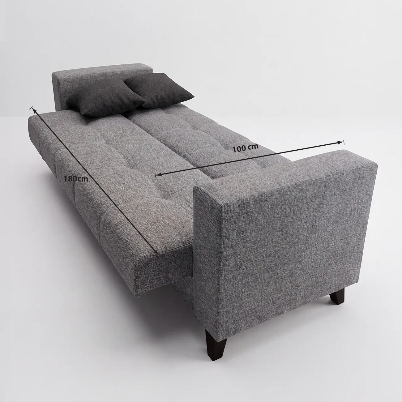 Yes Sofa Bed Light Grey MD001