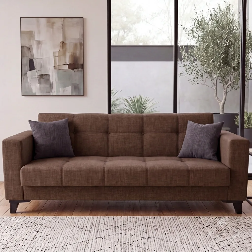 Yes Sofa Bed Brown MD003