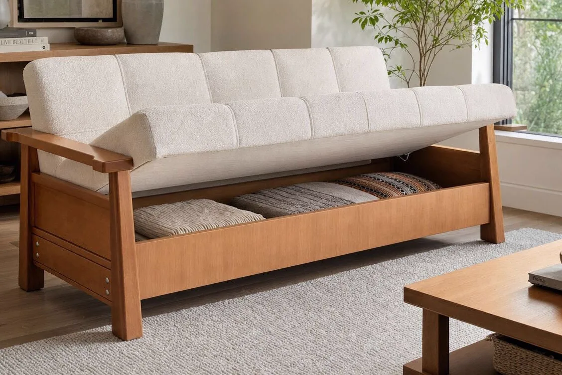 MD Cenova Day Bed and Sofa Bed Scandinavian Sofa Set MDN102A
