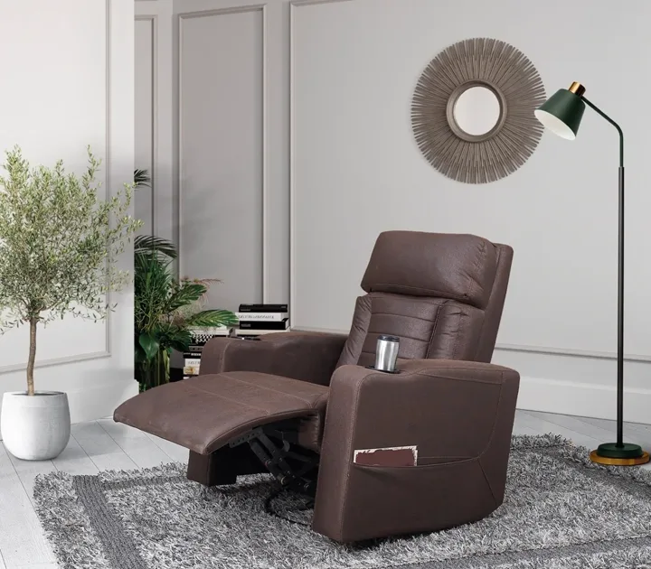 Aspendos Swivel Manual Recliner TV Armchair