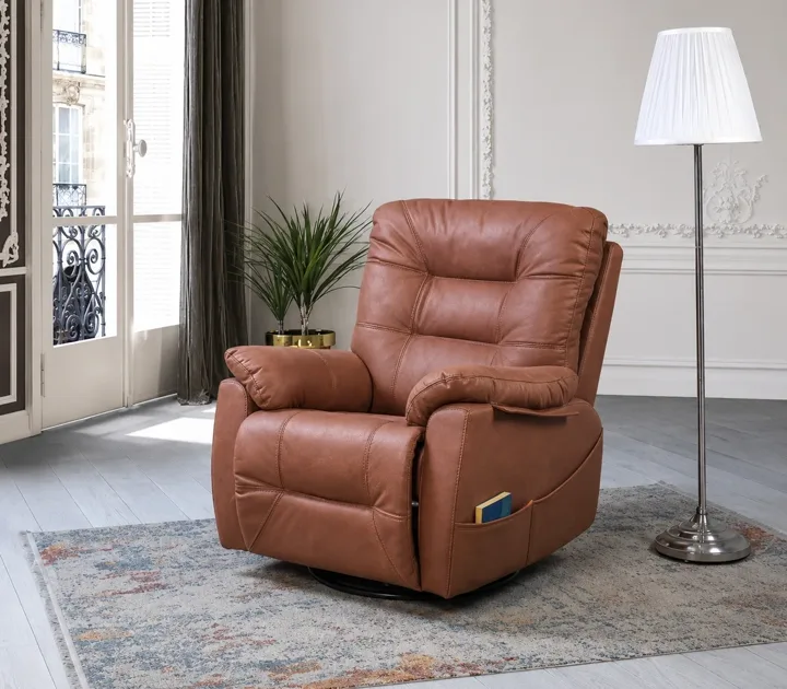 Olimpos Swivel Electric Recliner TV Armchair