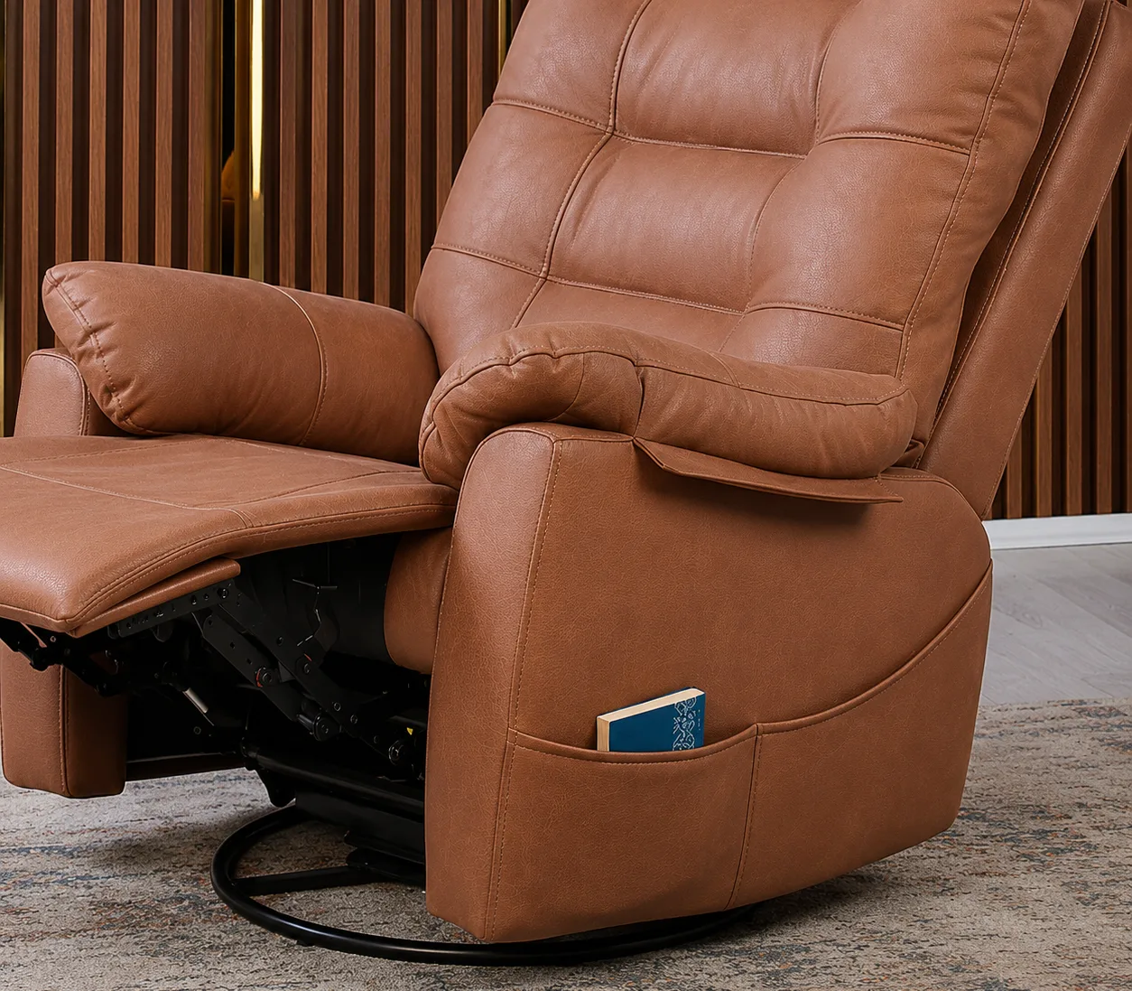 Olimpos Swivel Electric Recliner TV Armchair