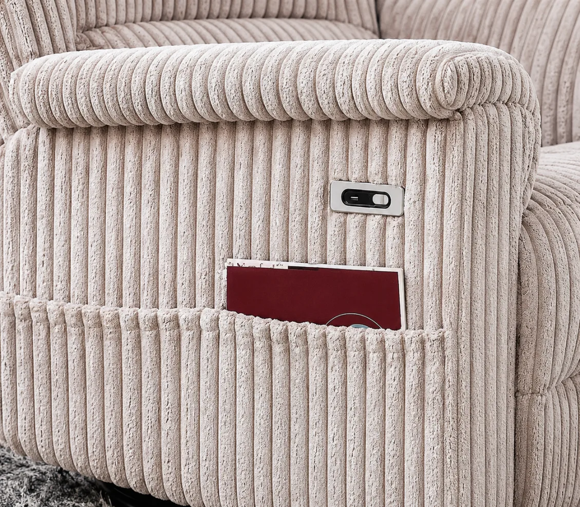 Bugatti Fixed Manual Recliner TV Armchair