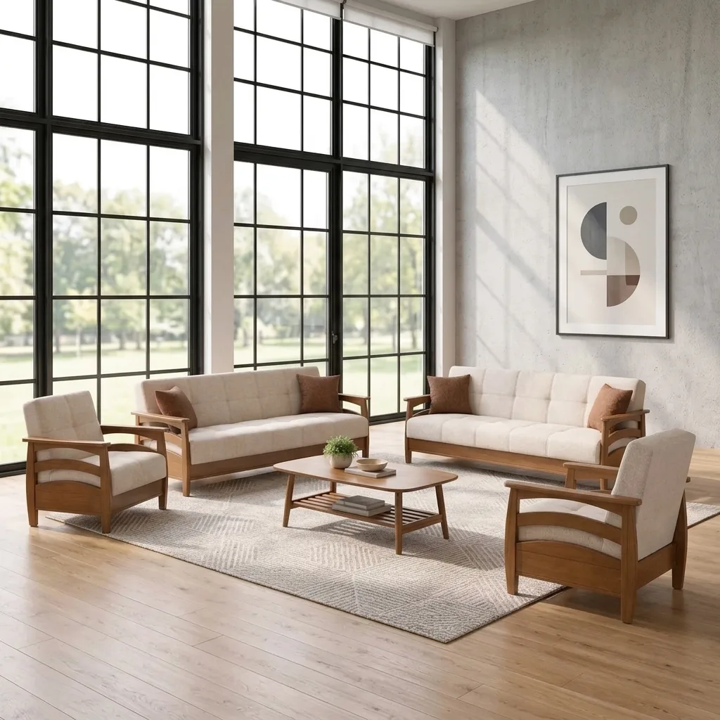 Efes Scandinavian Sofa Set