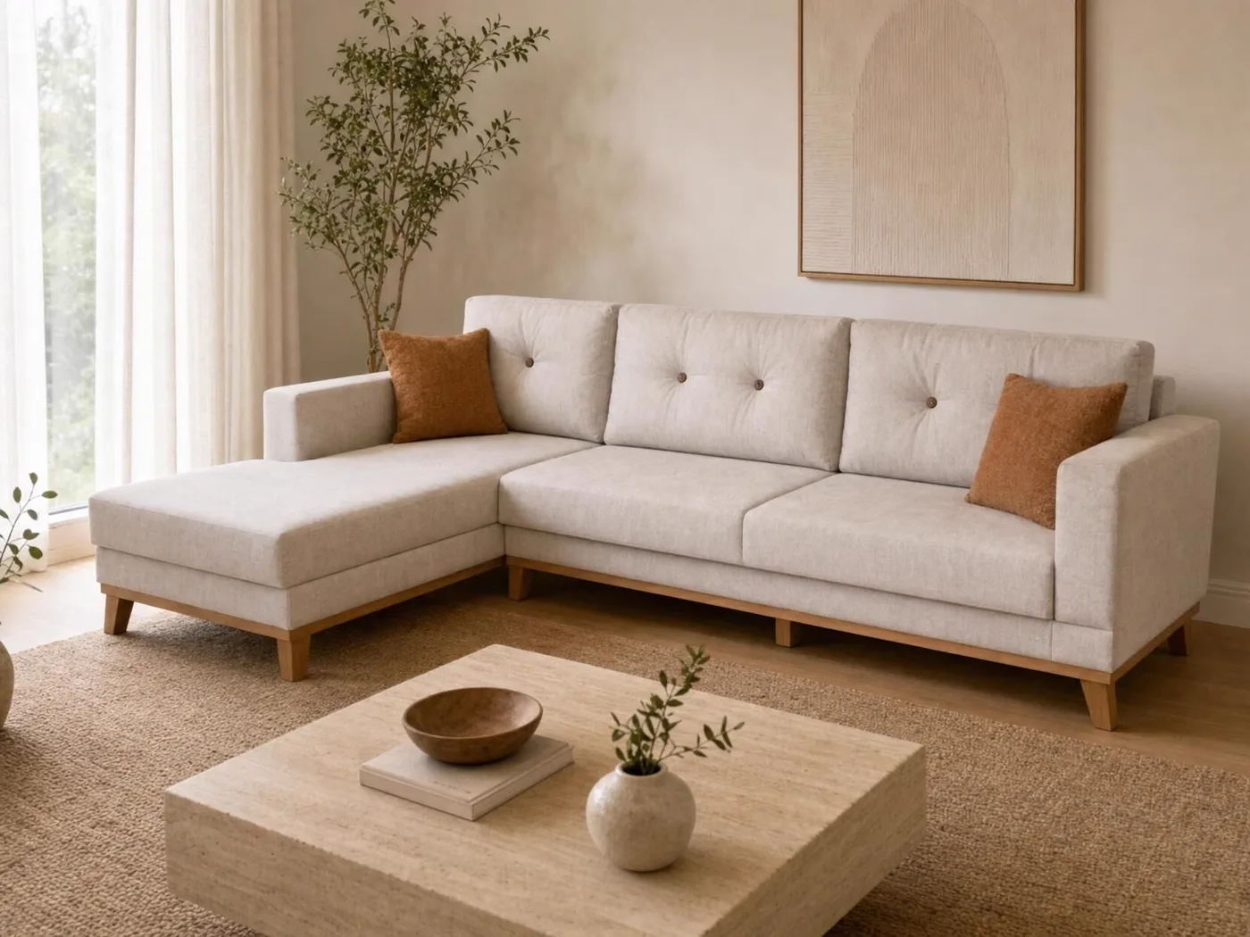 MD Yasemin L Corner Sofa MDN120