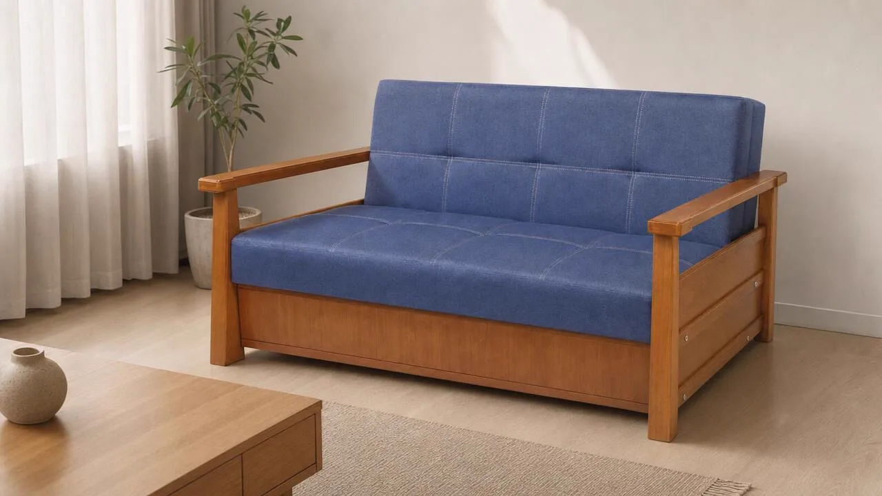 MD Cenova Scandinavian 2-Seater Sofa MDN135