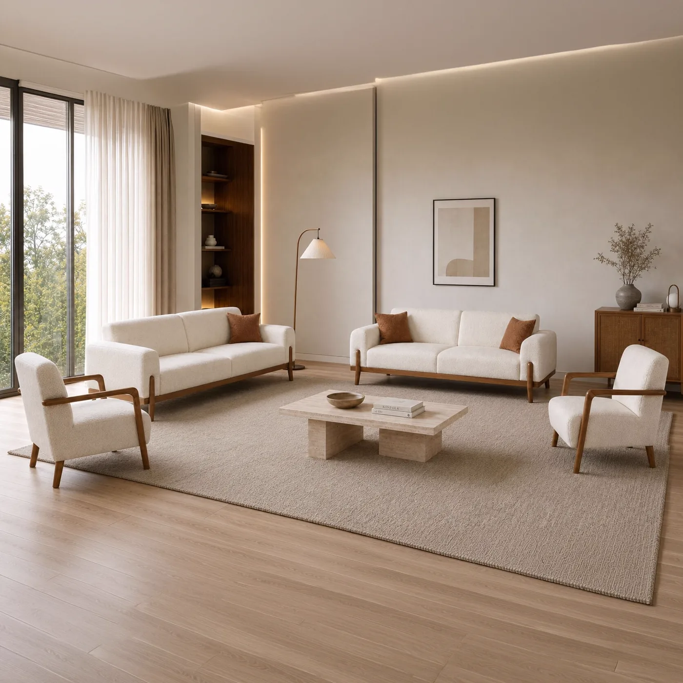 MD Bohem Sofa Set MDN165