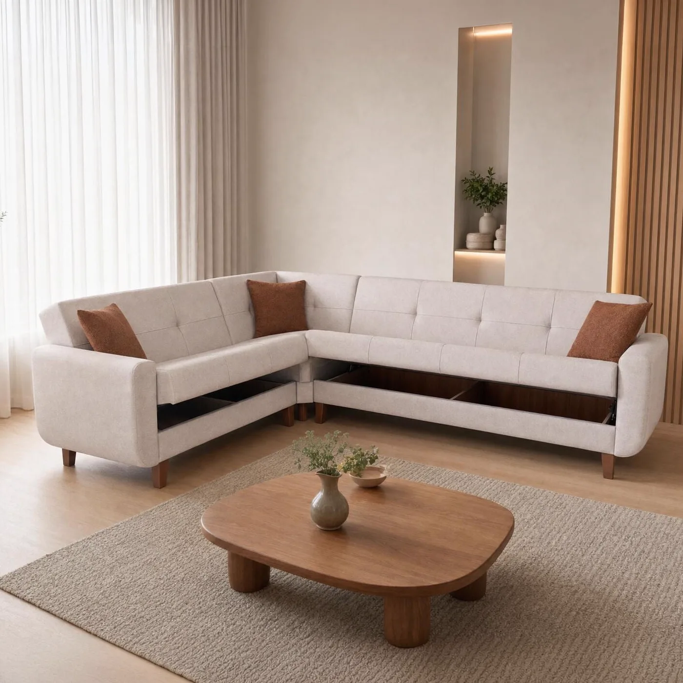 MD Menekse Corner Sofa MDN109