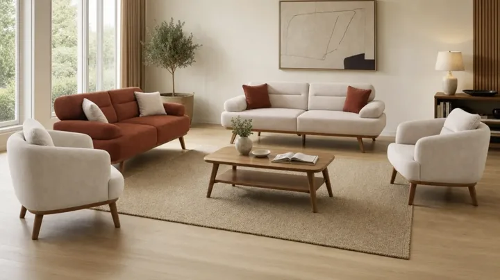 MD Silva Sofa Set MDN166