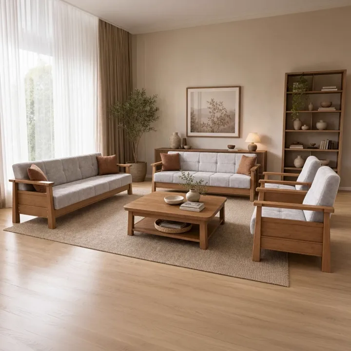 MD Cenova Scandinavian Sofa Set MDN102
