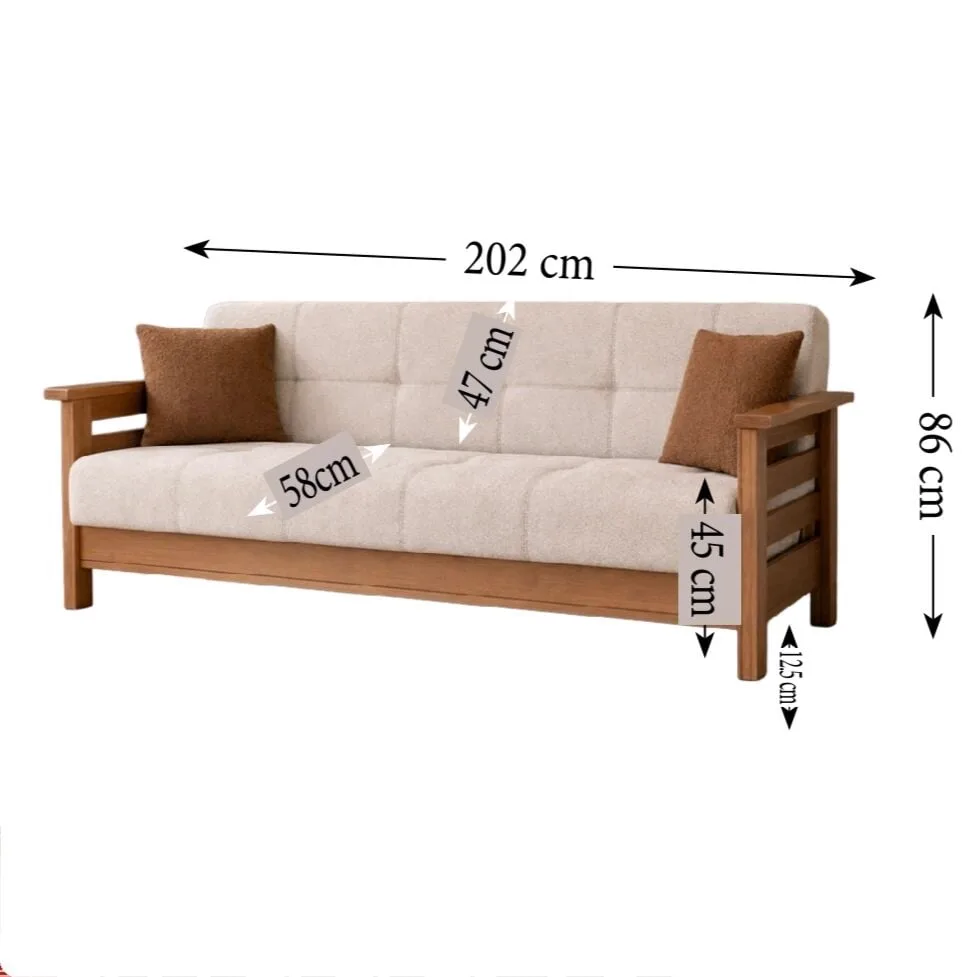 MD Royal Scandinavian Sofa MDN106