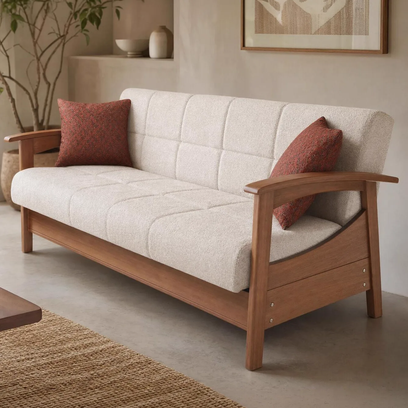 MD Acelya Scandinavian Sofa Set MDN101