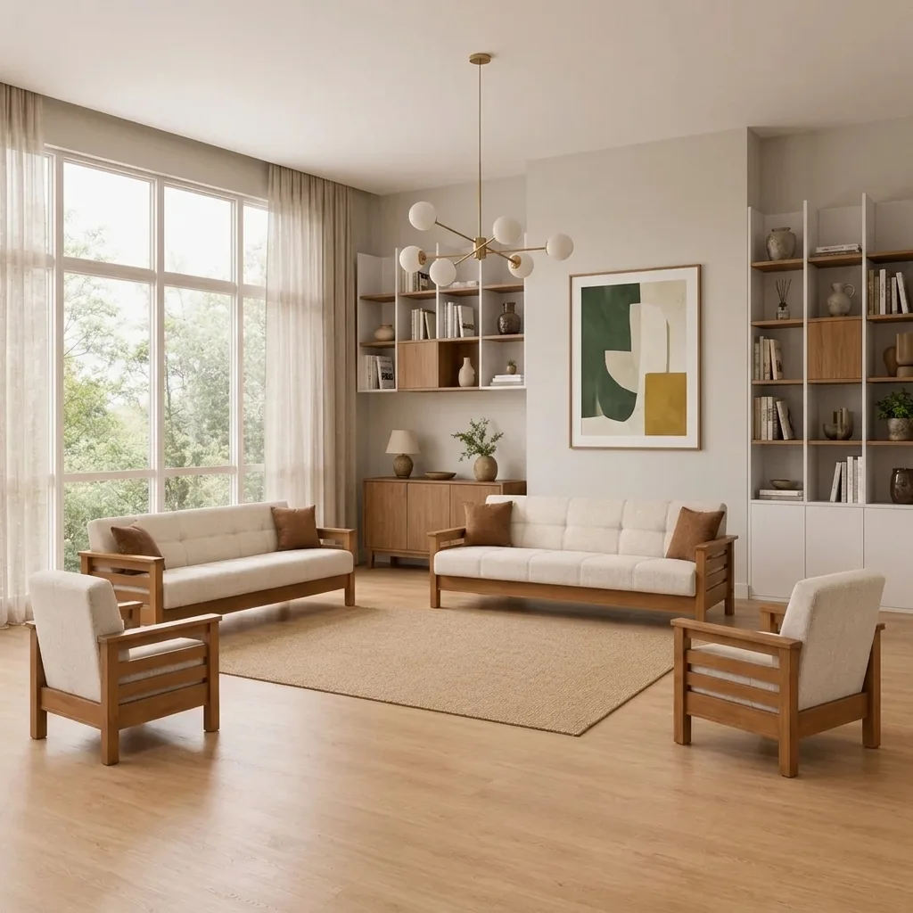 Royal set divani scandinavo
