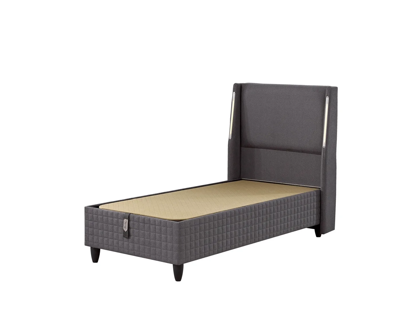 Ikon 120x200 Single Divan Base and Headboard Set EY3210