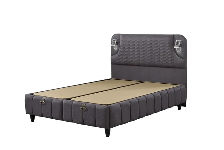 Efor 140x190 Double Divan Base and Headboard Set EY3207
